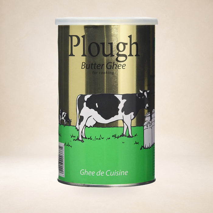 Plough Ghee 1kg on a warm studio background
