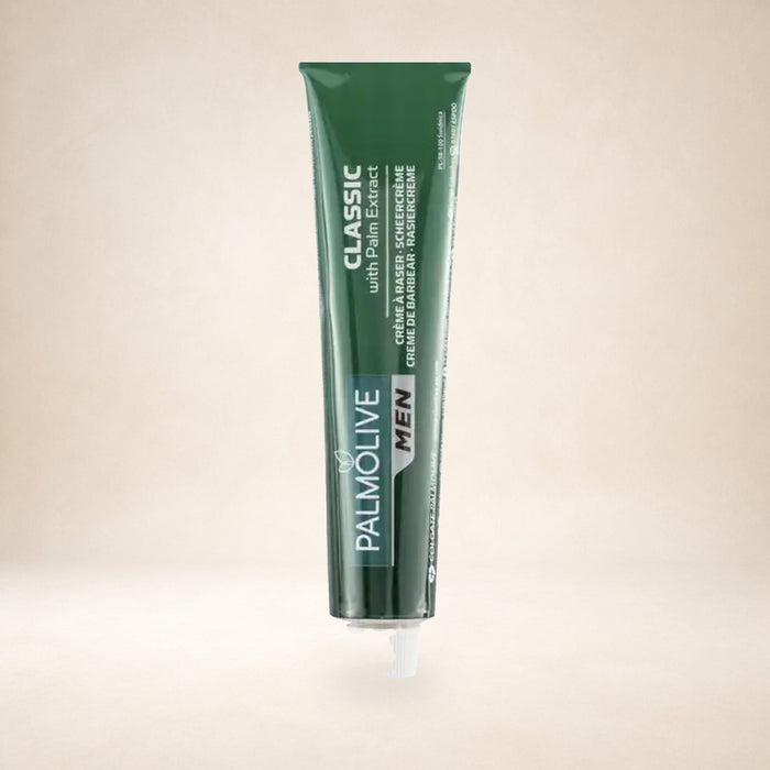 Palmolive Shaving Cream 100ml on a warm studio background